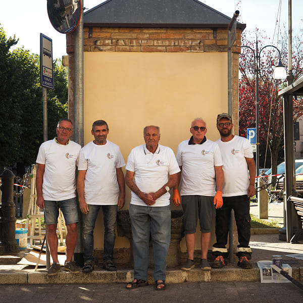 Five volunteers of the Week of Guardianship